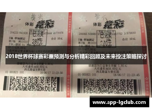 2018世界杯球赛彩票预测与分析精彩回顾及未来投注策略探讨 2018世界杯球赛彩票预测与分析精彩回顾及未来投注策略探讨