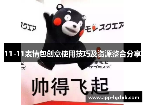 11-11表情包创意使用技巧及资源整合分享